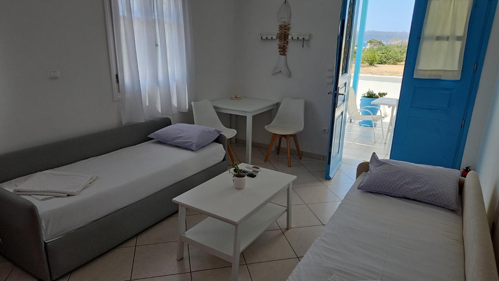 Milithos Apartments 2 Adámasz Szoba fotó